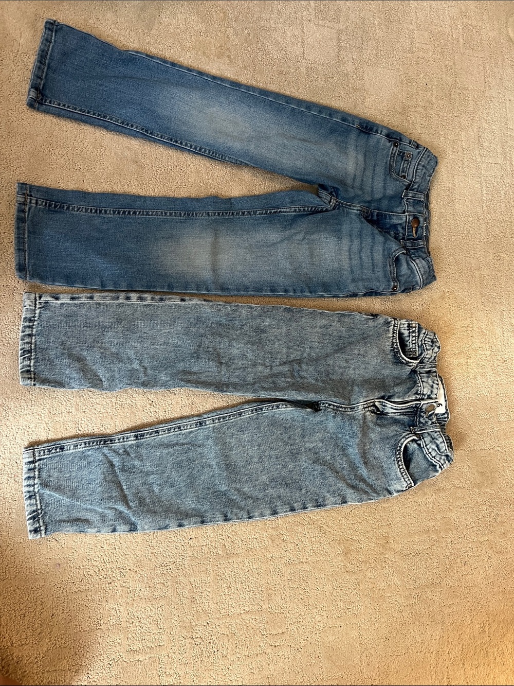 2 pair of boys size 6 jeans